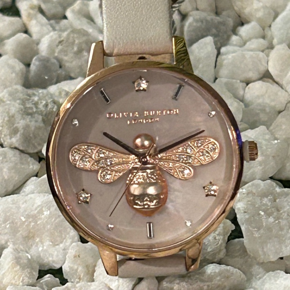 Olivia Burton Gold Bee Watch